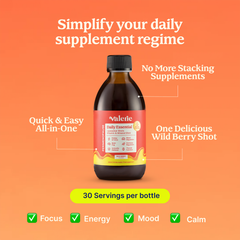 Image 3 for Daily Essential Shots for Perimenopause 300ml (30 days supply)