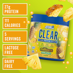 Image 2 for Clear Protein Isolate Millions Pineapple 150g