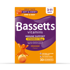 Image 1 for Vitamins 3-11 Immune Support  Orange 30 Gummies