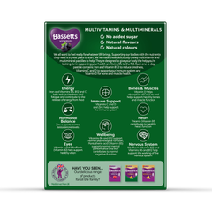 Image 2 for Vitamins Man Multivitamins & Multiminerals Blackcurrant 30 Pastilles