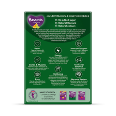 Image 2 for Vitamins Man 50+ Multivitamins & Multiminerals Orange & Lime 30 Pastilles