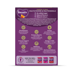 Image 2 for Vitamins Pregnancy + Omega 3 DHA Multivitamins & Multiminerals Strawberry & Orange 30 Pastilles