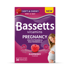 Image 1 for Vitamins Pregnancy Multivitamins & Multiminerals  Raspberry 30 Pastilles