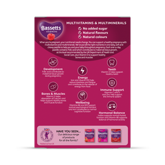 Image 2 for Vitamins Pregnancy Multivitamins & Multiminerals  Raspberry 30 Pastilles