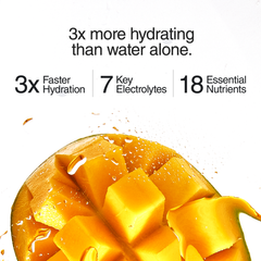 Image 2 for Daily Energy 3-In-1 Formula, Hydration, Electrolytes & Vitamins Effervescent Tablets Mango 20 Tablets