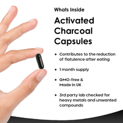 Image 2 for Activated Charcoal Capsules 120 capsules
