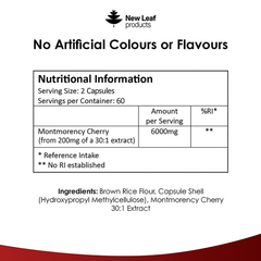 Image 3 for Montmorency Cherry Capsules 120 capsules