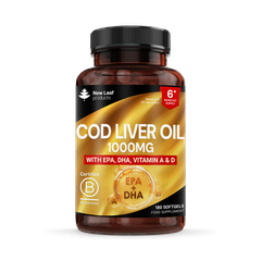 Image 1 for Cod Liver Oil Capsules 180 capsules