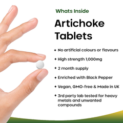 Image 2 for Artichoke Tablets 120 tablets