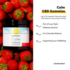 Image 3 for Calm CBD Strawberry Flavour 10mg 30 Gummies