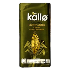 Kallo Organic Corn Cakes 130g