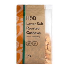 Image 1 for Lower Salt Roasted Cashews 200g