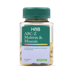 Image 1 for H&B ABC-Z Multivits 60 Tablets