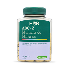 Image 1 for H&B ABC-Z Multivits 240 Tablets