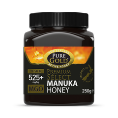Image 1 for Pure Gold Premium Select Manuka Honey MGO -  525+ 250G