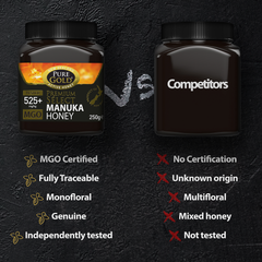 Image 4 for Pure Gold Premium Select Manuka Honey MGO -  525+ 250G