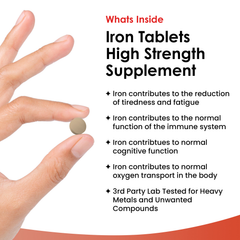 Image 3 for Iron Ferrous Fumarate Tablets 365 tablets