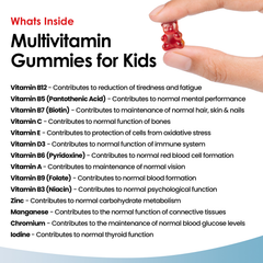 Image 2 for Essentials Multivitamin Minerals Gummies For Kids 60 gummies