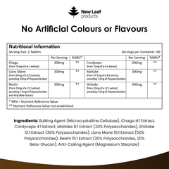 Image 3 for Mushroom Superblen Complex Tablets 120 tablets