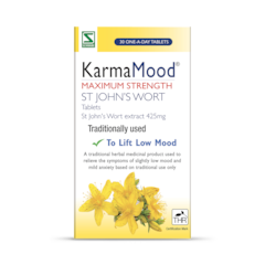 KarmaMood St John's Wort 425mg 30 Tablets