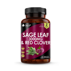 Image 1 for Sage Leaf & Red Clover Tablets 120 tablets