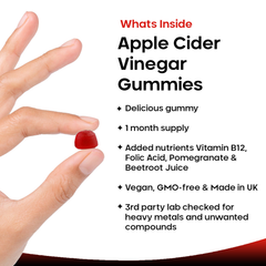 Image 3 for Apple Cider Vinegar Gummies 30 gummies
