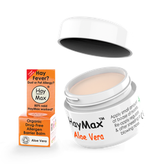 Image 1 for HayMax Aloe Vera Organic Drug Free Pollen Barrier Balm 5ml