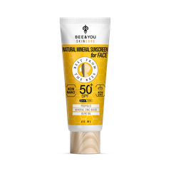 Image 1 for Bee&You Skincare Natural Mineral Sunscreen For Face SPF 50 40ml