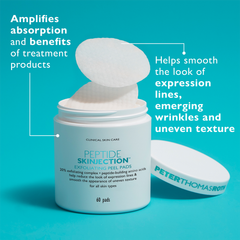 Image 4 for Peptide Skinjection Exfoliating Peel Pads 60 Pads