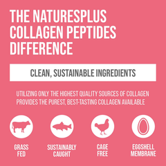 Image 4 for Naturesplus Collagen Peptides Powder Berry Lemonade 322G
