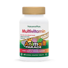 Image 1 for Animal Parade® GOLD Multivitamin Children's Chewables - Assorted, 60