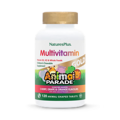Image 1 for Animal Parade® Gold Multivitamin Childrens 120 Assorted Chewables