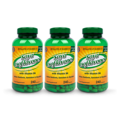 Image 1 for Soya Isoflavones 240 Capsules 12 Months Supply Bundle
