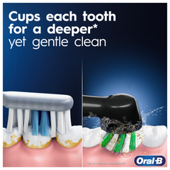 Image 3 for Oral-B Vitality PRO Electric Rechargeable Toothbrush Black