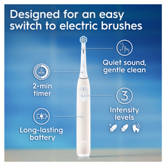 Image 5 for Oral-B iO2 Pink Rechargeable Toothbrush With Travel Case