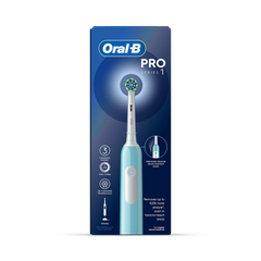Image 2 for Oral-B Pro Series1 Cross Action Rechargeable Toothbrush  - Blue