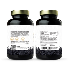 Image 2 for Black Seed Oil Double Strength Capsules – 120 Softgels