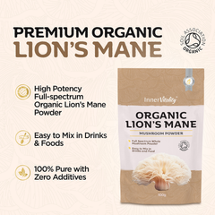 Image 3 for Organic Lions Mane Mushroom Powder - 100g