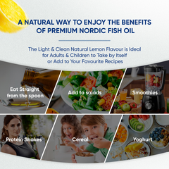 Image 5 for Wild Omega 3 Nordic Fish Oil – 200ml