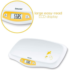 Image 4 for Baby Scale With Curved Weighing Platform White By80