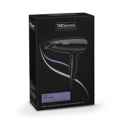 Image 1 for TRESemmé Fast Hair Dryer 2000W Black 9142TU