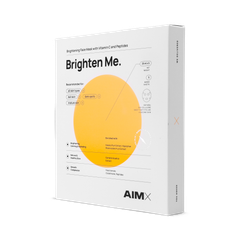 Image 1 for Box Of Aimx Sheet Mask With Vitamin C Brighten Me 5 Sheets X 25ml