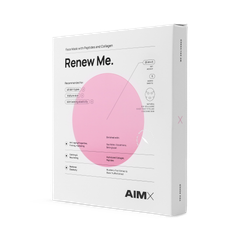 Image 2 for Aimx Sheet Mask With Peptides And Collagen Renew Me 25ml