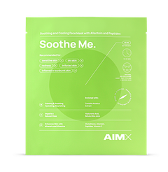 Image 2 for Aimx Soothing Sheet Mask With Peptides Soothe Me 25ml