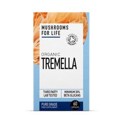 Image 1 for Organic Tremella  Pure Grade Extract Capsules 60 Caps