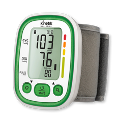 Image 1 for Kinetik Wrist Bp Monitor White/Green Wbp3