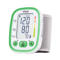 Image 2 for Kinetik Wrist Bp Monitor White/Green Wbp3
