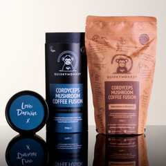 Image 3 for Cordyceps Mushroom Coffee Fusion (Grounded & Rounded) 150g