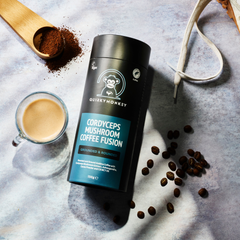 Image 4 for Cordyceps Mushroom Coffee Fusion (Grounded & Rounded) 150g