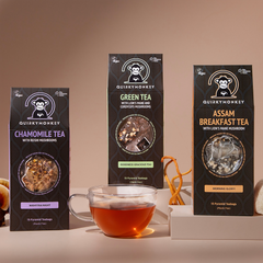 Image 4 for Chamomile Tea With Reishi Mushroom ( Night-Tea Night) 15 X Pyramid Teabags